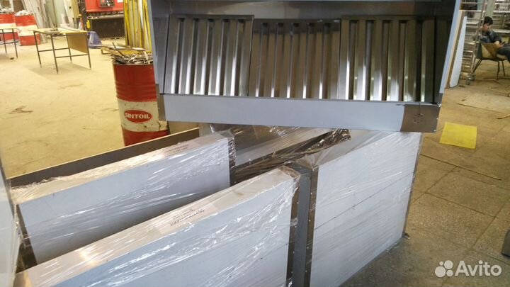 Зонт пристенно- вытяжной