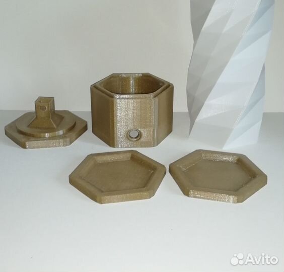 Корпус+плафон огненной лампы GyverLamp Гайверламп