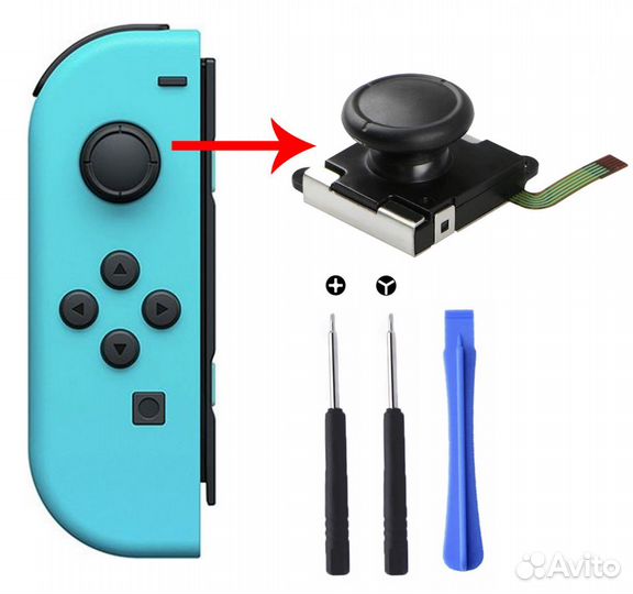 Ремонт/замена Joy-Con Nintendo Switch