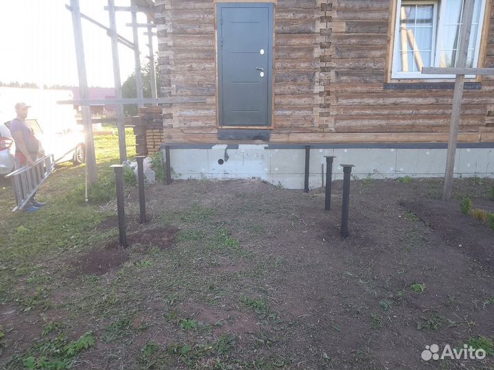 Винтовые сваи установка под ключ