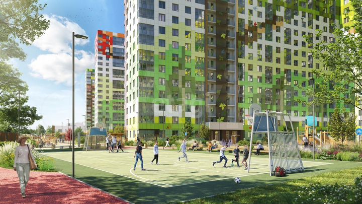 Квартира-студия, 27,7 м², 7/19 эт.