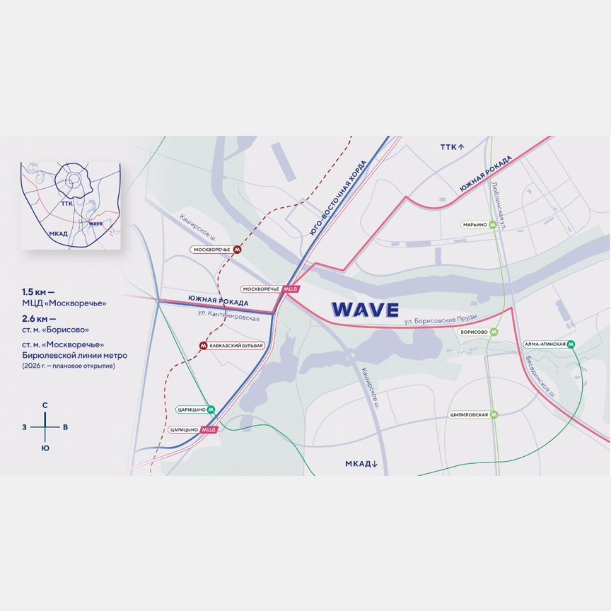 Квартира-студия, 20,2 м², 13/30 эт.