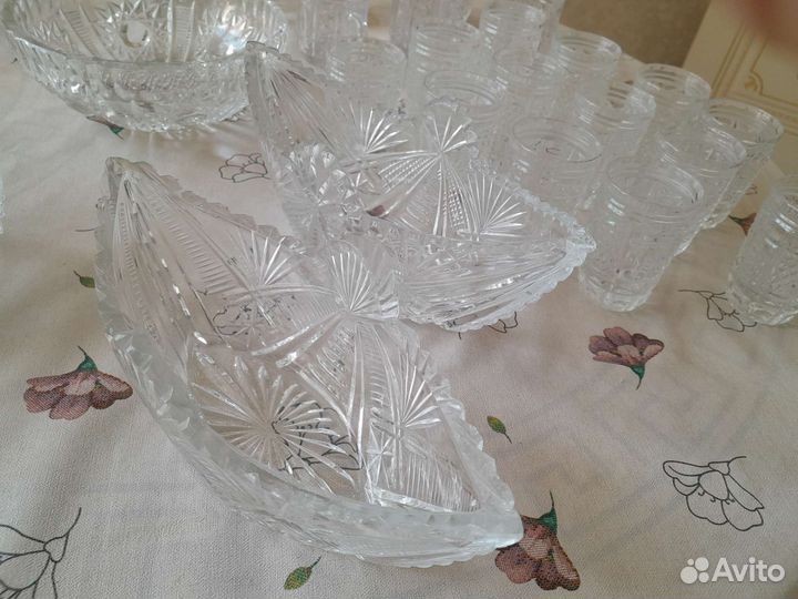 Хрустальная посуда СССР