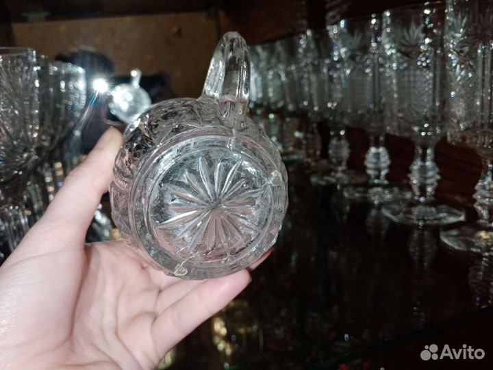 Хрустальные бокалы СССР