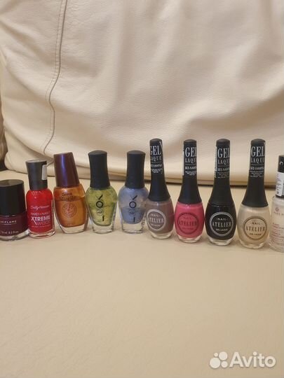 Лак для ногтей пакетом