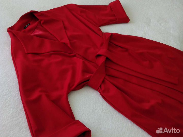 Пальто из трикотажа на подкладке