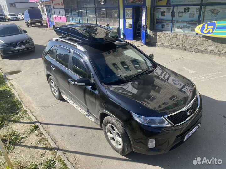 Бокс на крышу LUX major черный глянцевый 460L