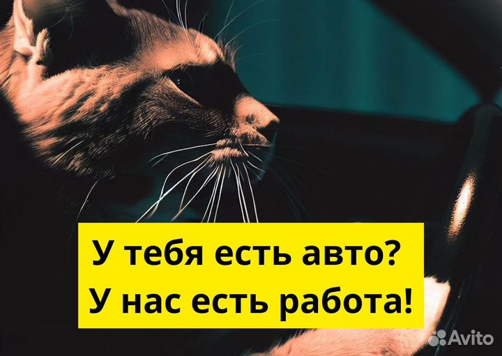 Ищем водителя с личным тс в Яндекс.Go
