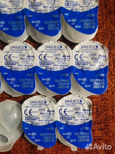 Линзы контактные однодневные