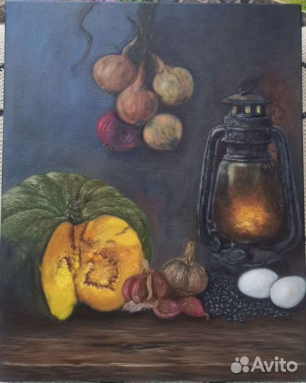 Картина маслом на холсте