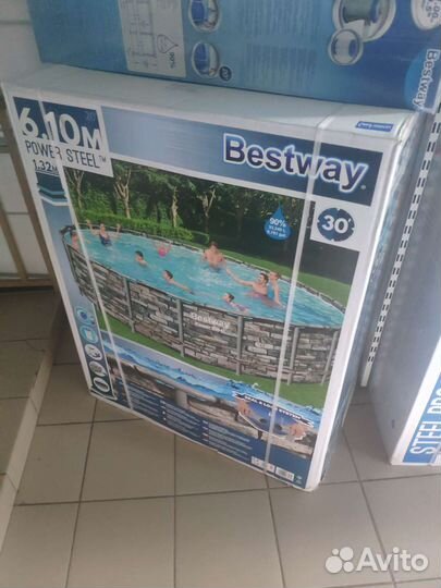 Бассейн каркасный 610 132 полный комплект