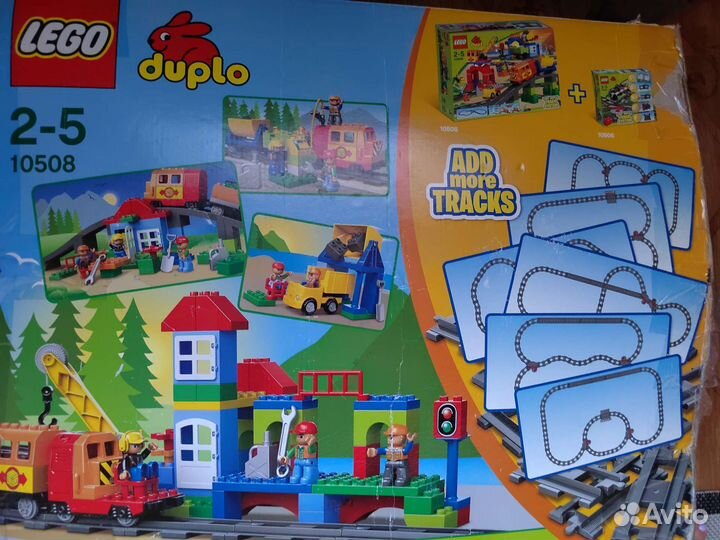 Lego duplo поезд