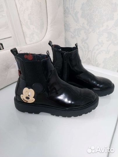 Ботинки zara для девочки 36