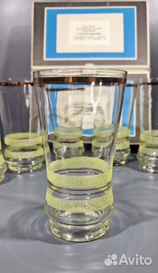 Набор советских бокалов.Винтаж