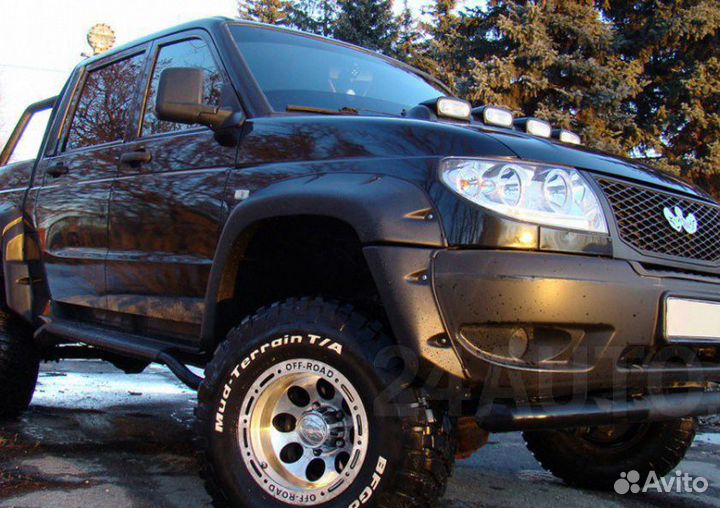 Расширители колесных арок УАЗ Пикап