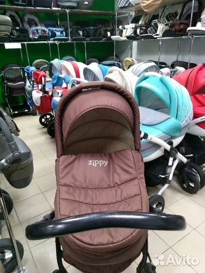 Коляска-люлька+автолюлька Zippy