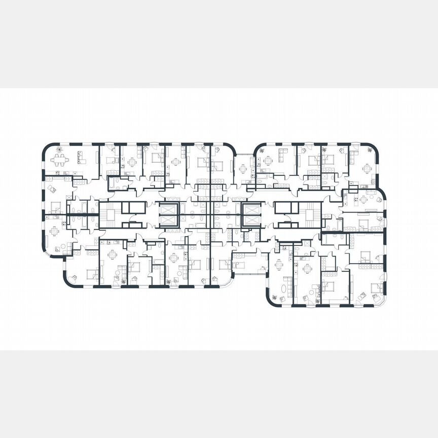 1-к. квартира, 46,7 м², 3/7 эт.