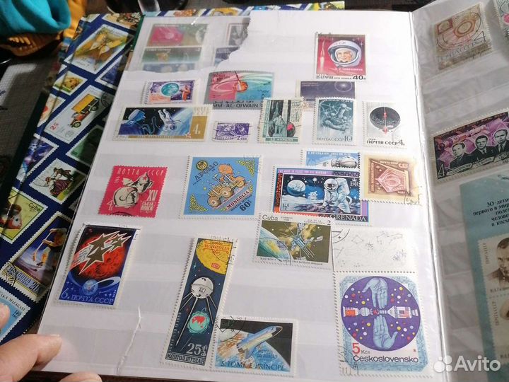 Марки космос