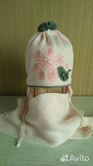 Шапка осенняя размер 48-50