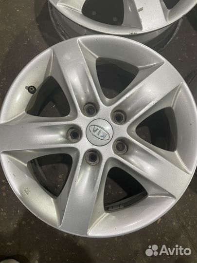 Литые диски r16 5x114 3 kia