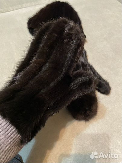Норковые варежки