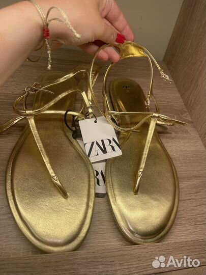 Zara сандалии 39 новые