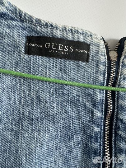 Джинсовый сарафан guess