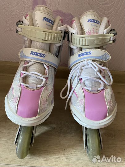 Роликовые коньки р.30-35