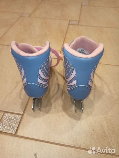 Коньки детские двухполозные, 28 размер