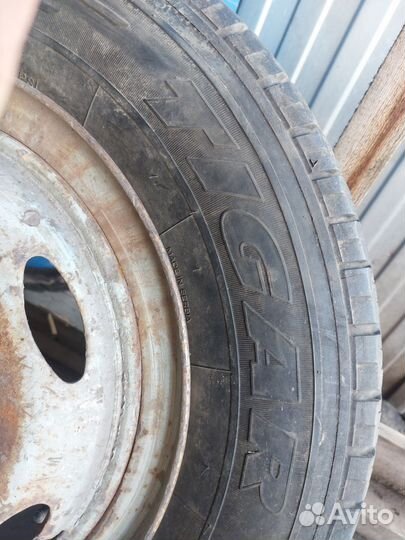 Два колёса в сборе 225/75/R16c