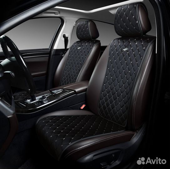 Накидки на сиденья автомобиля велюр / алькантара