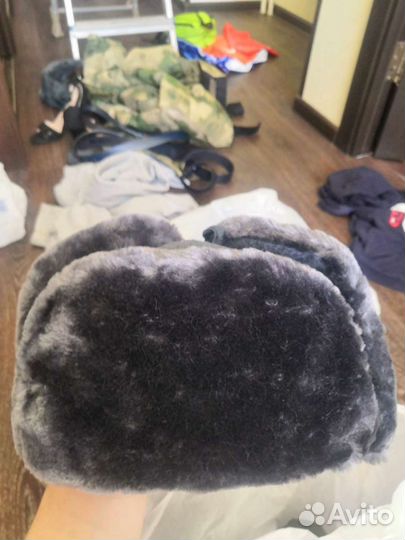 Шапка зимняя военная