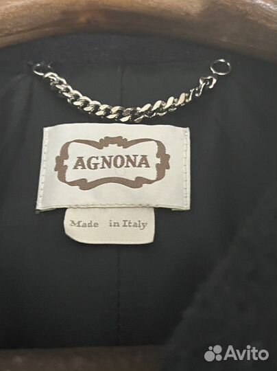 Пальто женское agnona италия 48