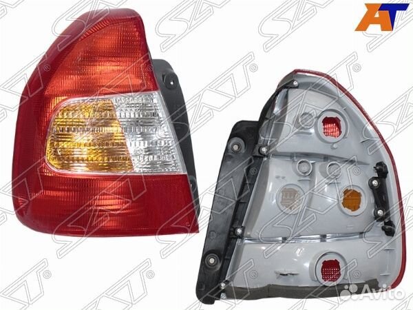 Фонарь задний hyundai accent, hyundai accent 00-06