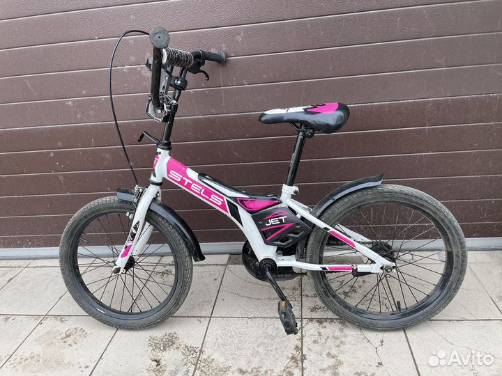 Детский велосипед stels jet 18