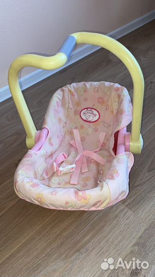 Люлька переноска для кукол baby бон