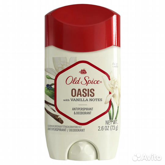 Антиперспирант Old Spice Oasis with vanilla notes