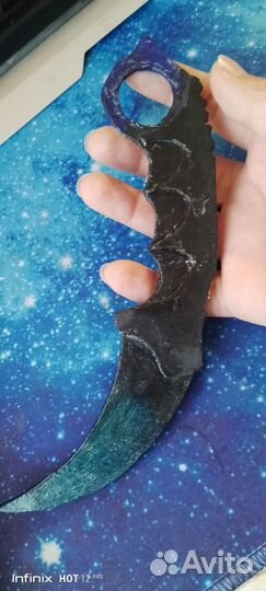 Нож из картона (ручная работа)