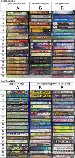 Аудиокассеты