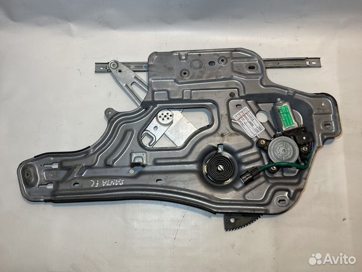 Стеклоподъемник передний левый Hyundai Santa Fe I