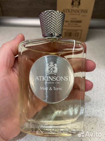 Парфюмированная вода atkinsons Mint&tonic 100 ml