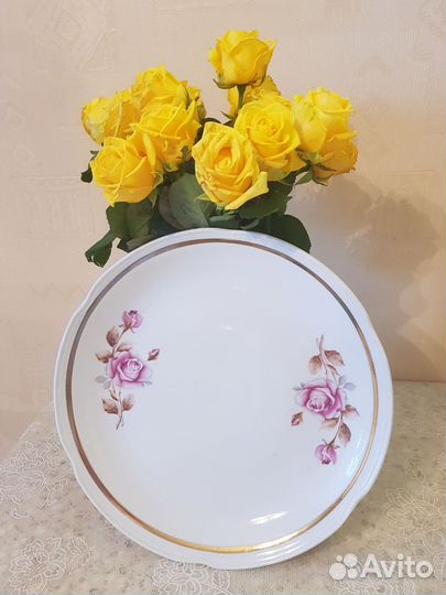 Блюдо большое из СССР