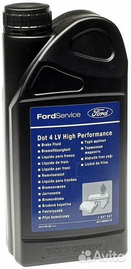 Антифриз-концентрат Ford Super Plus Premium LLC 1л