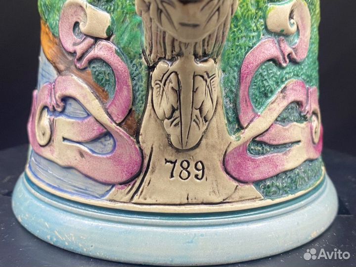 Пивная кружка Германия Rosskopf & Gerz 1900 год