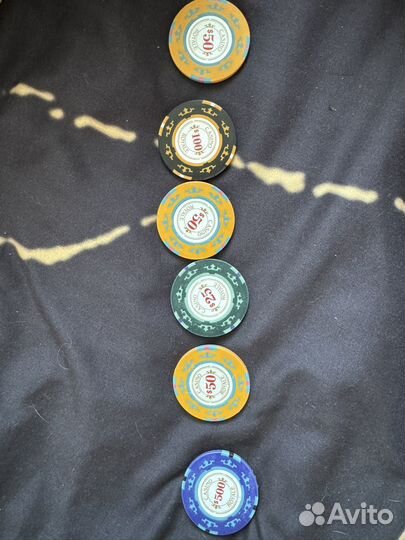 Фишки для покера из казино