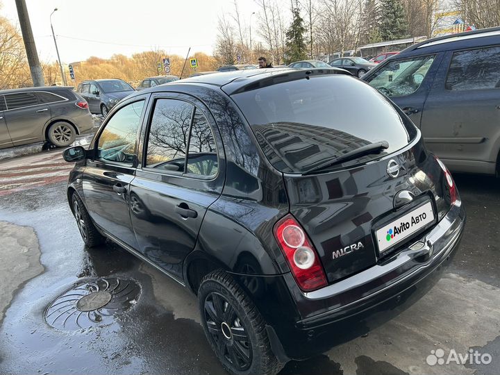 Nissan Micra 1.2 AT, 2007, 201 500 км