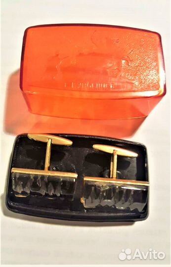 Запонки мужские СССР Куйбышев новые