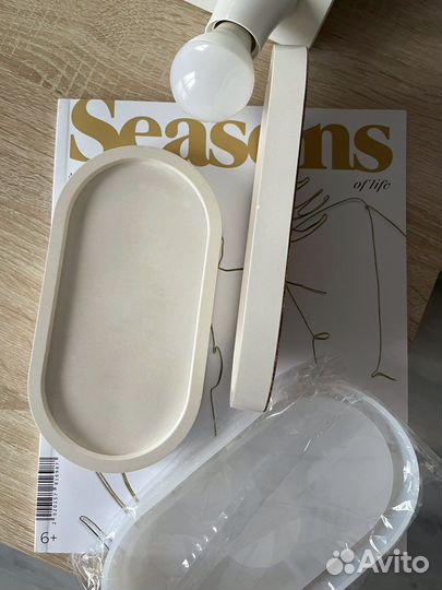 Силиконовая форма / молд / овальный поднос