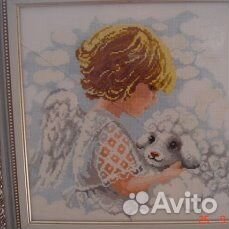 Картина ручная вышивка