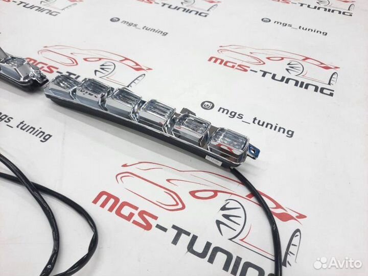 Диодные огни в губу B Mercedes G-class W463